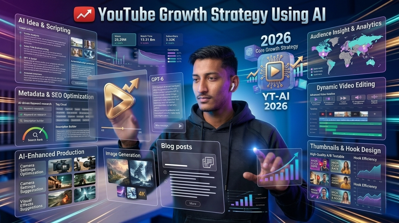 youtube growth strategy using ai